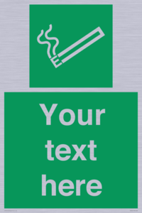 Custom E-Cigarettes/Vaping Permited Sign